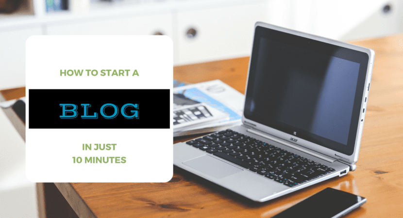 How To Start A WordPress Blog In Minutes